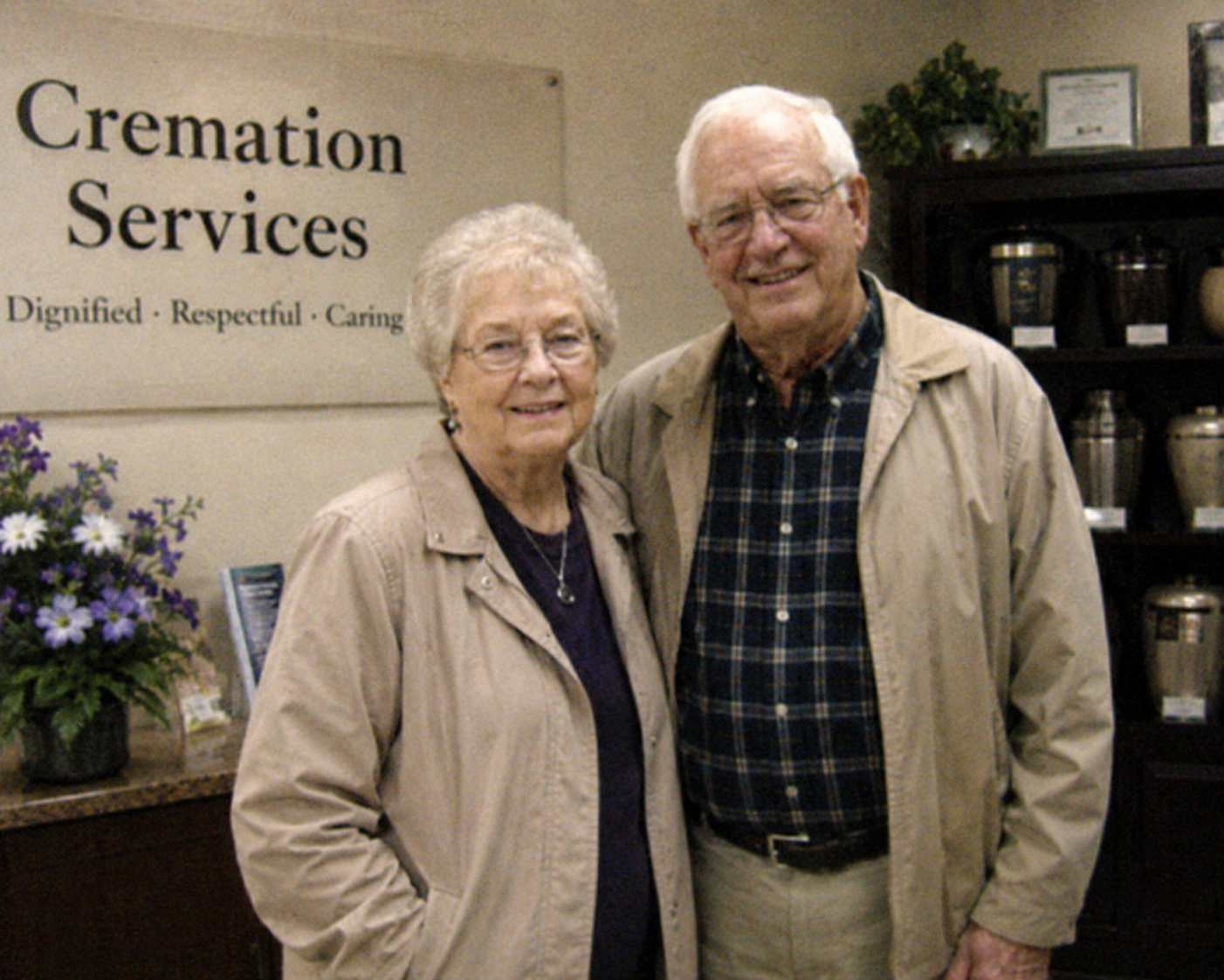Rachel and Dan, founders of Burke Pet Cremation